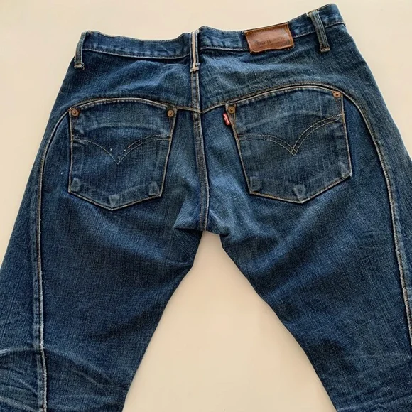 Levis Vintage 1976 Big E 501 Selvedge Buffalo Jeans - Picture 6 of 16